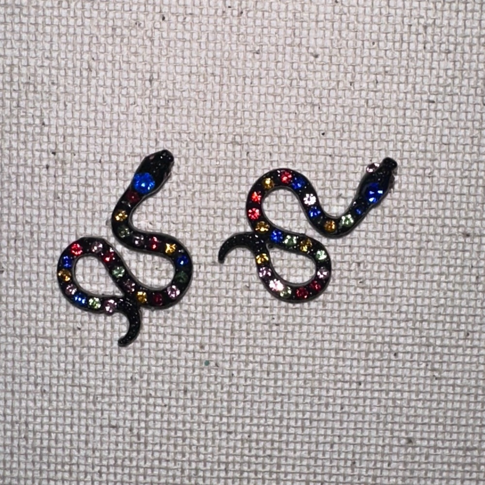 Colorful Snake Earrings